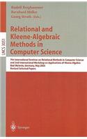 Relational and Kleene-Algebraic Methods in Computer Science