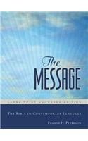 Message Bible-MS-Large Print Numbered