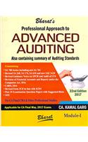 Bharat CA Final Professional Approach to Advanced Auditing ( Set of 2 Modules ) Applicable For May 2017 Exam