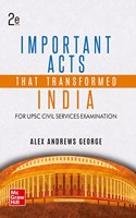 Important Acts that transformed India for UPSC (English|2nd Edition)|Law | Civil Services Exam|State Administrative Exams