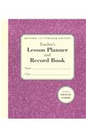 The Teacher's Lesson Planner and Record Book