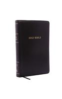 KJV Holy Bible: Personal Size Giant Print with 43,000 Cross References, Black Leather-Look, Red Letter, Comfort Print: King James Version