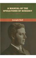 Manual of the Operations of Surgery