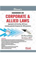 Handbook on CORPORATE & ALLIED LAWS (Applicable for CA Final May 2017 Exams)