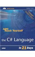 Sams Teach Yourself the C# Language in 21 Days