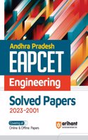 Arihant Andhra Pradesh EAPCET Engineering (2023-2001) Solved Papers For 2024 Exam