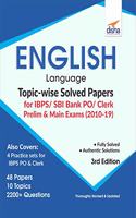 English Language Topic-wise Solved Papers for IBPS/ SBI Bank PO/ Clerk Prelim & Main Exam (2010-19)