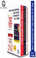 Most Influential Self-Help Books of All Time (Set of 3 Books)