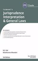 Jurisprudence Interpretation & General Laws (CS-Executive) (Dec 2019 Exam-New Syllabus)(3rd Edition July 2019)