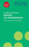 Pons Grossworterbuch Deutsch Als Fremdsprache