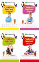 Cursive Writing (Set of 4 Books - Capital Letters, Small Letters, Short Words, Long Sentences))