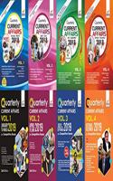 Quarterly Current Affairs 2019 - 2018 Analysis (Set of 8 Quarterlies) for Competitive Exams