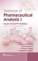 TEXTBOOK OF PHARMACEUTICAL ANALYSIS I AS PER REVISED PCI SYLLABUS (PB 2019)