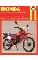 Honda XL-Xr 80, 100, 125, 185 and 200 Owners Workshop Manual, No. M566