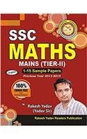 Rakesh Yadav - SSC Maths Tier II (English)-Previous Year 2011-2015 - (1-15 Sample Papers)