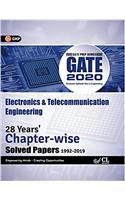 GATE 2020 : Electronics & Communication Engineering - 28 Years' Chapter-Wise Solved papers (1992-2019)