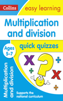 Multiplication and Division Quick Quizzes: Ages 5-7