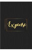 Expense Tracker Notebook