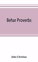 Behar proverbs