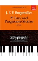 25 Easy and Progressive Studies, Op.100