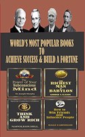 World's Most Popular Books to Achieve Success and Build a Fortune (Set of 4 Books)