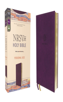 Nrsvue, Holy Bible, Personal Size, Leathersoft, Purple, Comfort Print