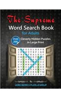 Supreme Word Search Book for Adults