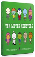 Ten Little Monsters Board Book