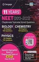 11 Years' NEET (2013-2023) Chapterwise Topicwise Solved Questions