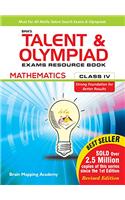 BMA's Talent & Olympiad Exams Resource Book for Class - 4 (Maths)