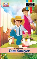 Frank EMU Books Graded Classics Story Book for Kids Age 10 to 11 Years - The Adventures of Tom Sawyer - English Novel for Children