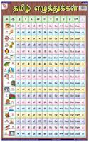 TEACHINGNEST Tamil Barakhari Chart | Laminated 33x48 cm (13x19 inch) | Wall Sticking