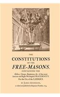 Constitutions of the Free-Masons