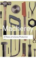 Theory of Literary Production