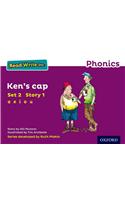 Read Write Inc. Phonics: Ken's Cap (Purple Set 2 Storybook 1)