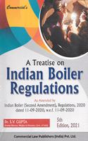 Commercial's A Treatise On Indian Boiler Regulations - 5/Edition, 2021