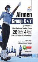 Airmen Group X & Y (Technical & Non-Technical Trades) Exam 28 Practice Sets with 4 Solved Papers (2017 - 2020) & 3 Online Tests 3rd Edition