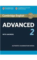 Cambridge English Advanced 2 Student's Book with answers