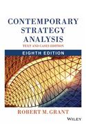 Contemporary Strategy Analysis: Text And Cases, 8Th Ed