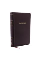 KJV Holy Bible: Personal Size Giant Print with 43,000 Cross References, Burgundy Bonded Leather, Red Letter, Comfort Print: King James Version