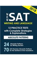 New SAT Writing and Language 12 Practice Tests with Complete Strategies and Expl