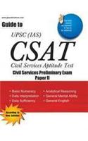 Guide to UPSC (IAS) CSAT 2011 For Civil Services Preliminary Exam Paper II