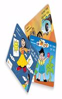 Short Story books with exercises for kids aged 5-6 years ( Marathi Tri Combo )