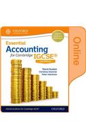 Essential Accounting for Cambridge Igcse: Online Student Book