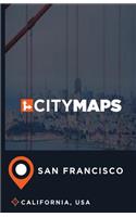 City Maps San Francisco California, USA