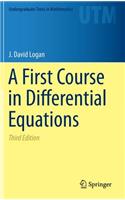 First Course in Differential Equations