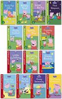 Peppa Pig Read It Yourself with Ladybird 14 Books Children Collection Set for Level 1 and 2 Paperback