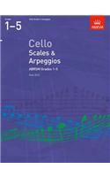 Cello Scales & Arpeggios, ABRSM Grades 1-5