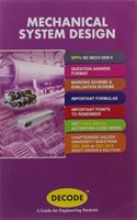 DECODE Mechanical System Design (SPPU) BE MECH SEM-II, PB