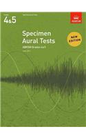 Specimen Aural Tests, Grades 4 & 5